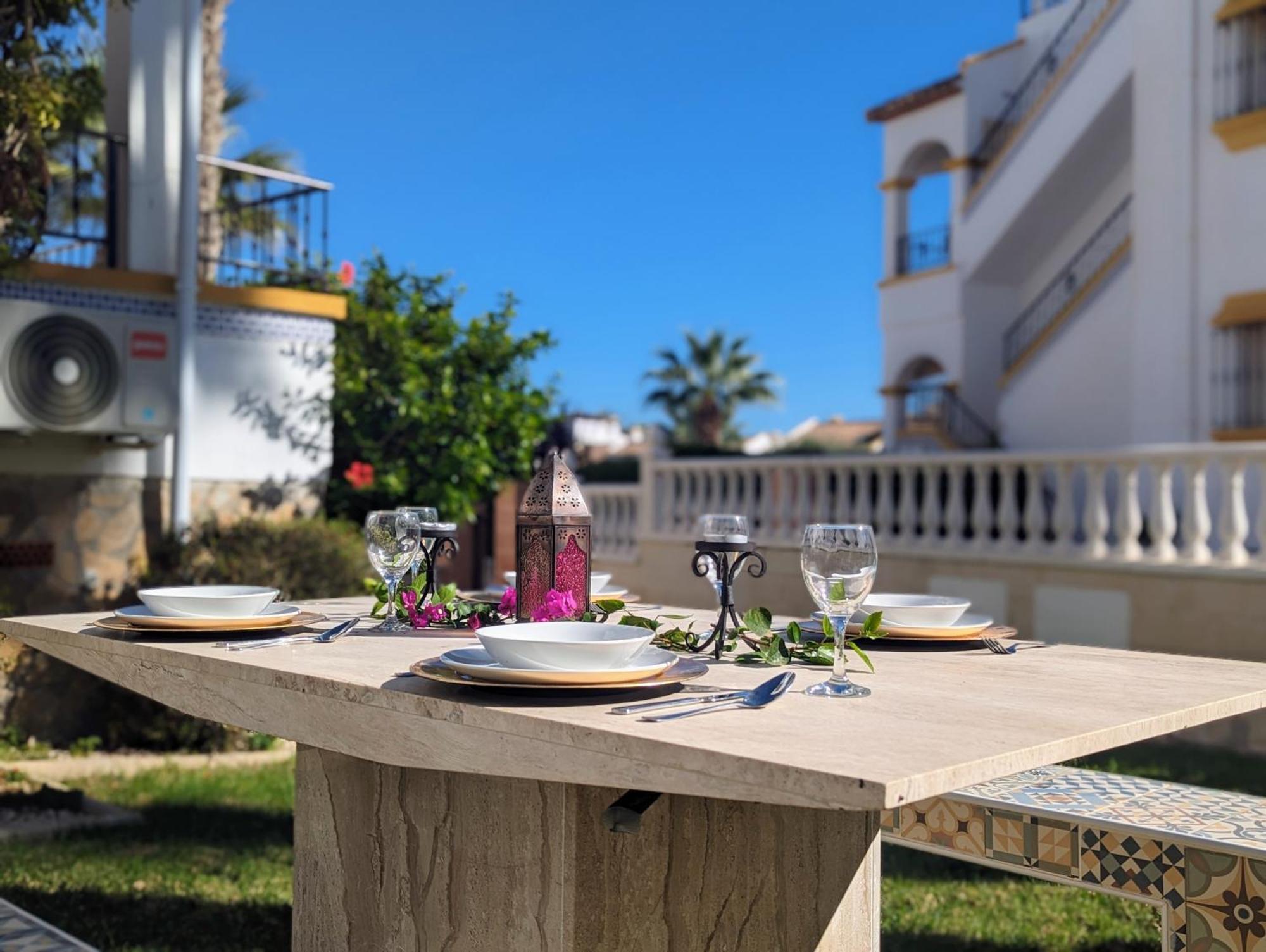Nice Ground Floor Apartment With Communal Pool In Los Dolses Ld279 Orihuela Buitenkant foto